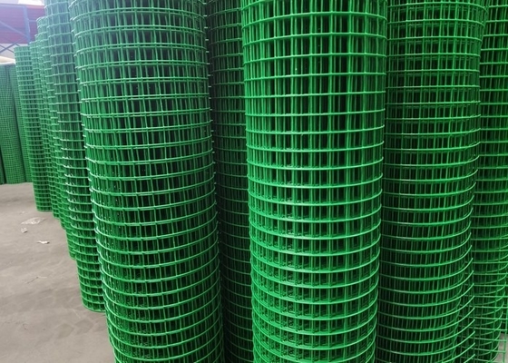 Dia 1.71mm 1.22m πράσινη ντυμένη PVC ενωμένη στενά χάλυβας κυλημένη καλώδιο περίφραξη κήπων