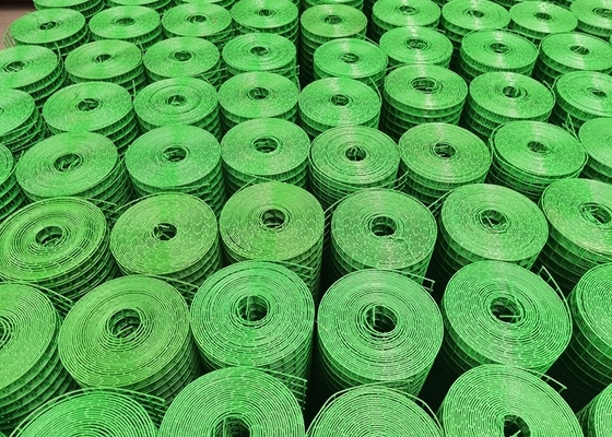 25x25mm 10m length PVC Coated Welded Steel Wire Mesh Green Garden Mesh Fencing