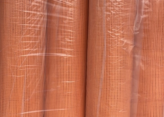 Το πορτοκαλί μήκος 100m πλέγμα καλωδίων ινών 5x5mm για την κράτηση των τοίχων καθαρίζει και ξεραίνει
