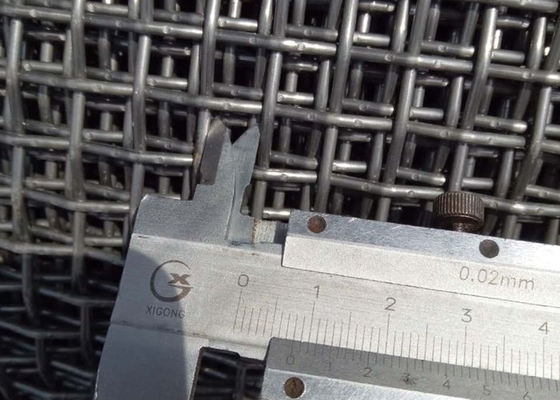 Διάμετρος 4.0mm υφαμένο πτυχωμένο ανοξείδωτο πλέγμα καλωδίων 1.22m πλάτος
